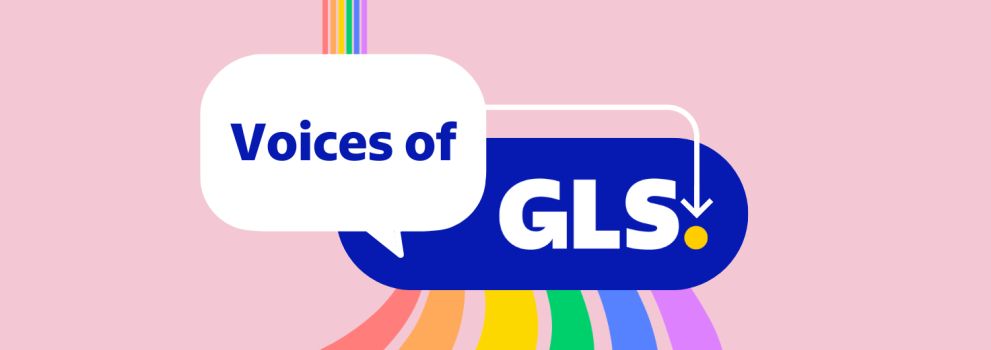 Pink background on which it is written  Pink background on which it is written