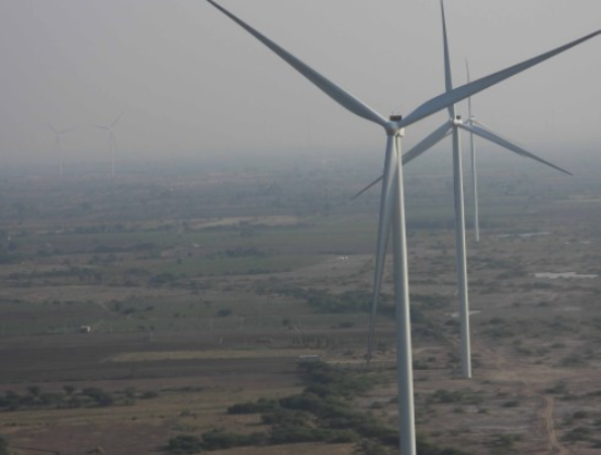 Windmills in Bhatel, India